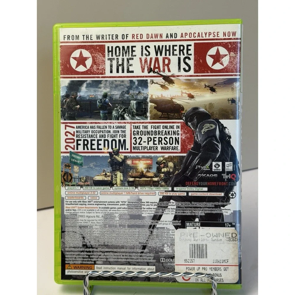 Homefront (Microsoft Xbox 360, 2011)